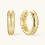 گوشواره طلا زنانه آویز فانتزی